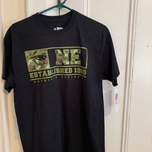 New England Patriots Camouflage T-Shirt New Tags